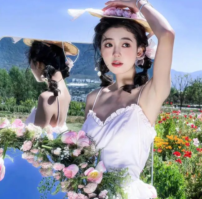 长河落日